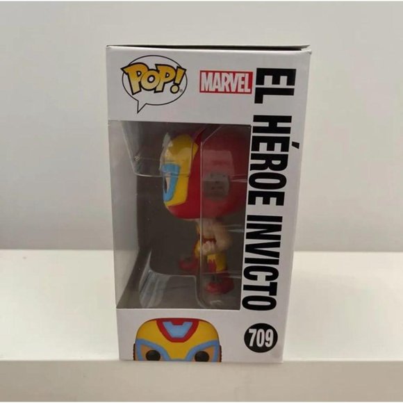 Funko Pop Marvel Lucha Libre Edition El Hero Invicto #709 Vinyl Figure - Picture 2 of 8